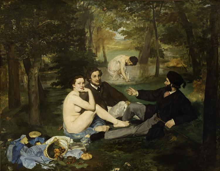 Edouard Manet Dejeuner sur I'herbe (mk09) oil painting image